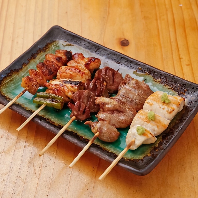 大山鶏の焼鳥